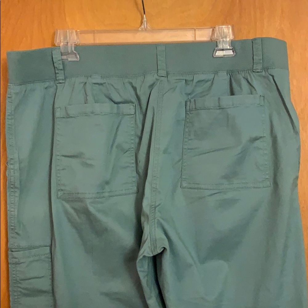Turquoise Crop Pant - Picture 6 of 8